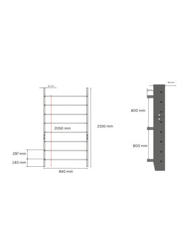 Drabinka gimnastyczna PX