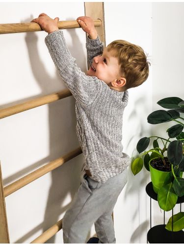 Drabinka gimnastyczna dla dzieci 235cm model P60 