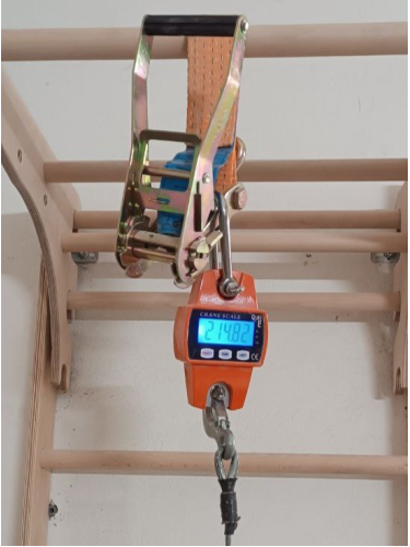 Drabinka gimnastyczna dla dzieci 235cm model P60 